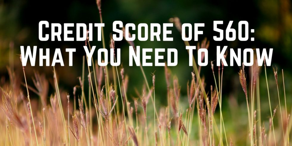 Credit Score 560 Out Of 710